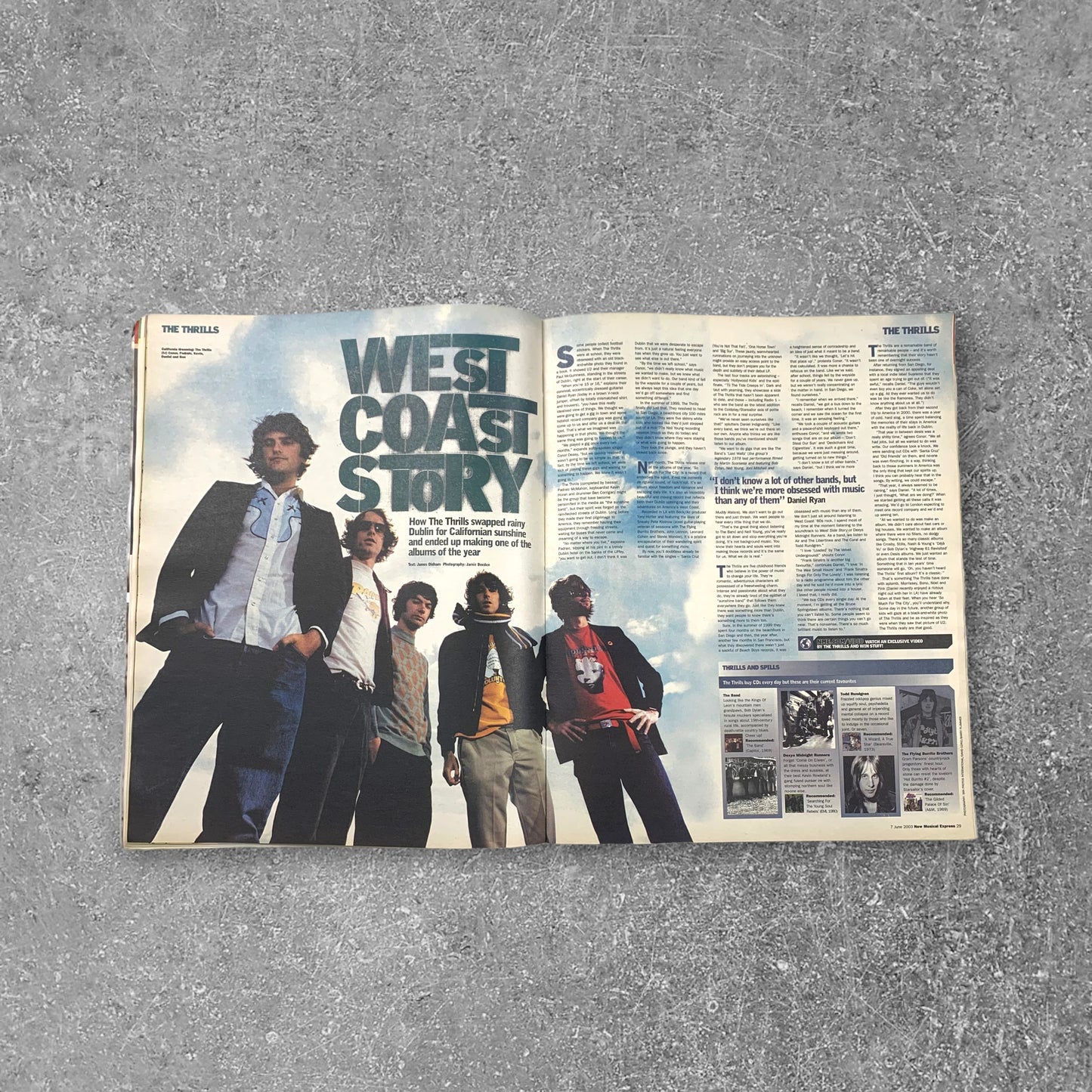 2003 AFI - The World's Most Worshipped Band - NME Magazine