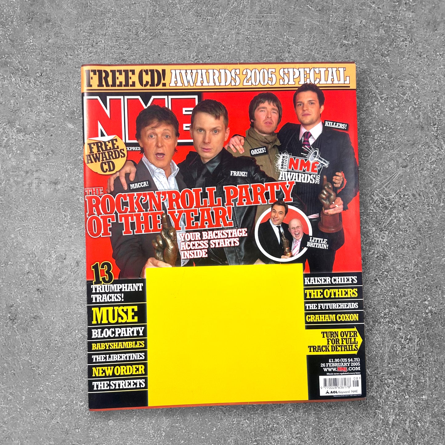 2005 Awards Special - Rock'n'Roll Party of the Year - NME Magazine