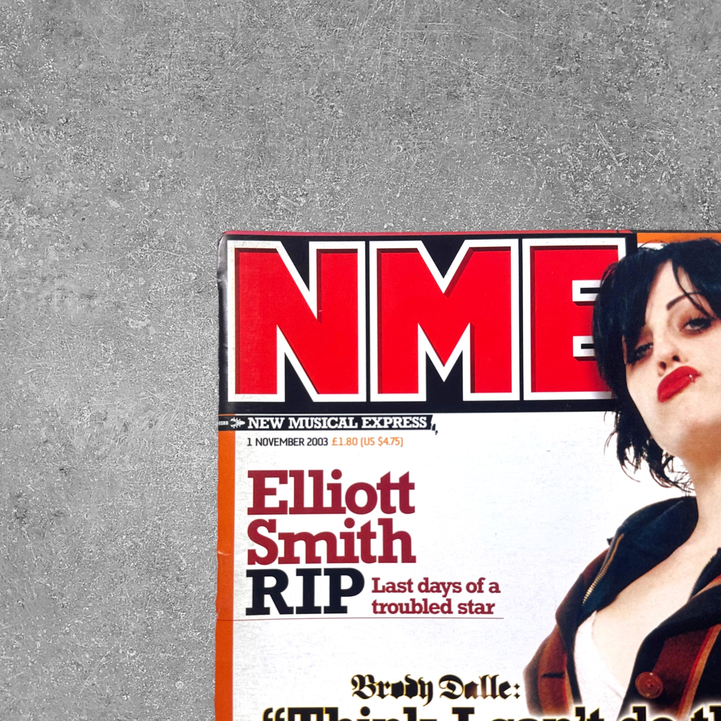 2003 Brody Dalle - The Distillers - Here Comes Trouble - NME Magazine