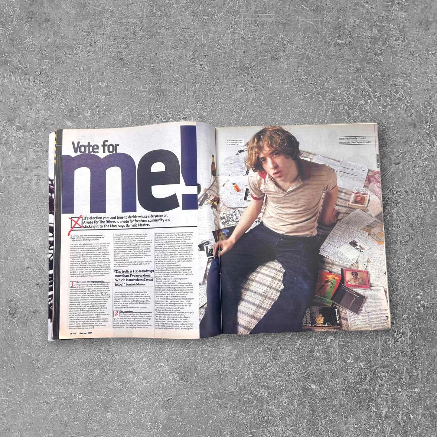 2005 The Others - The Band of the People Are Here - NME Magazine