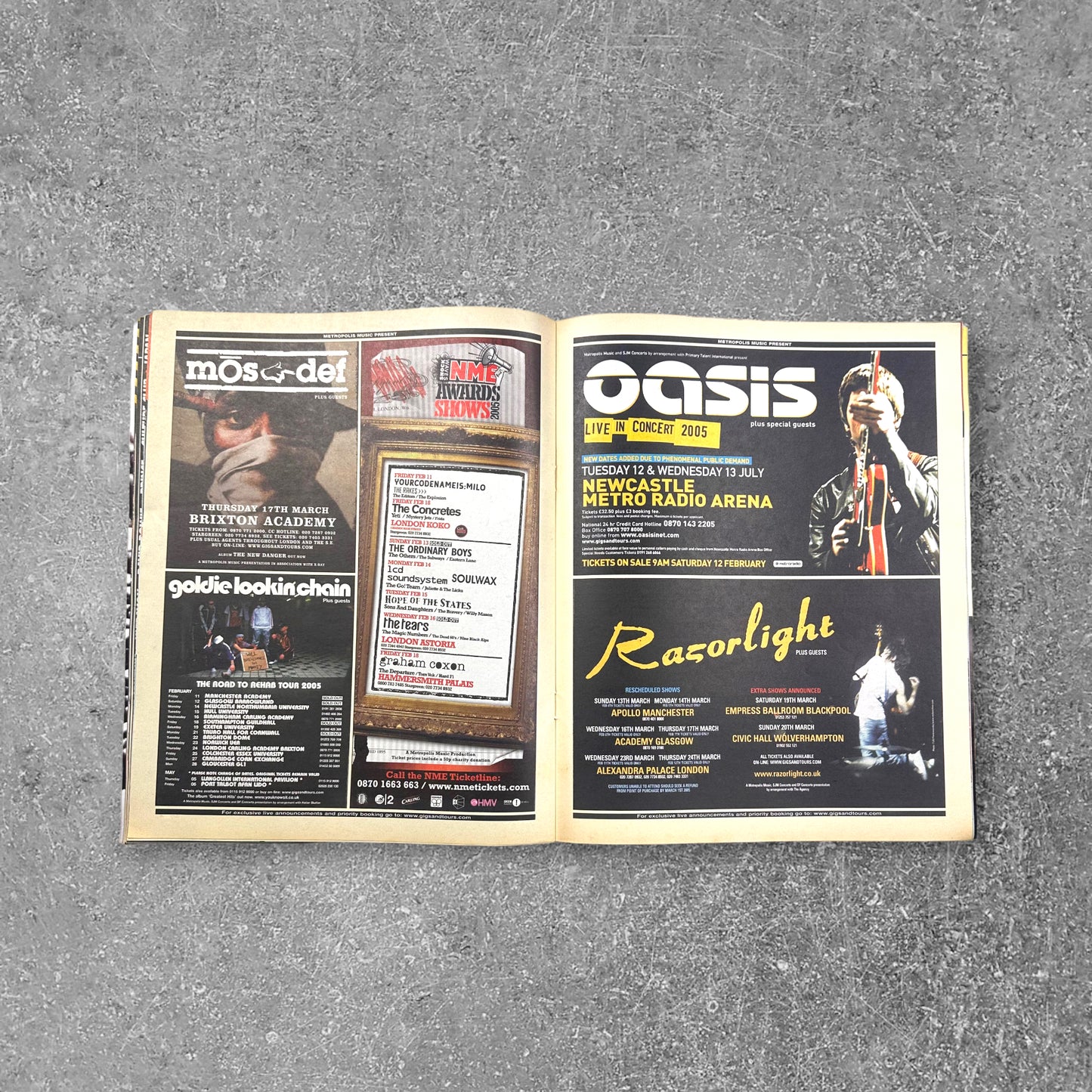 2005 The Others - The Band of the People Are Here - NME Magazine