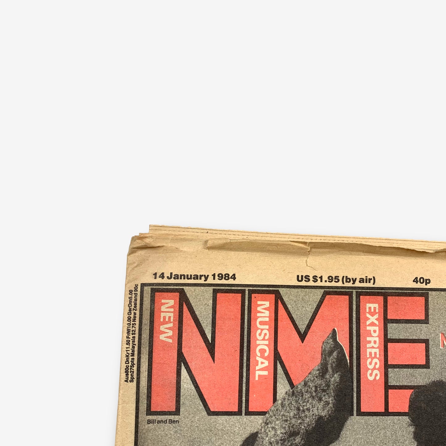 1984 Billy Bragg - Girls, Guns, Guts, Guitars - NME Magazine