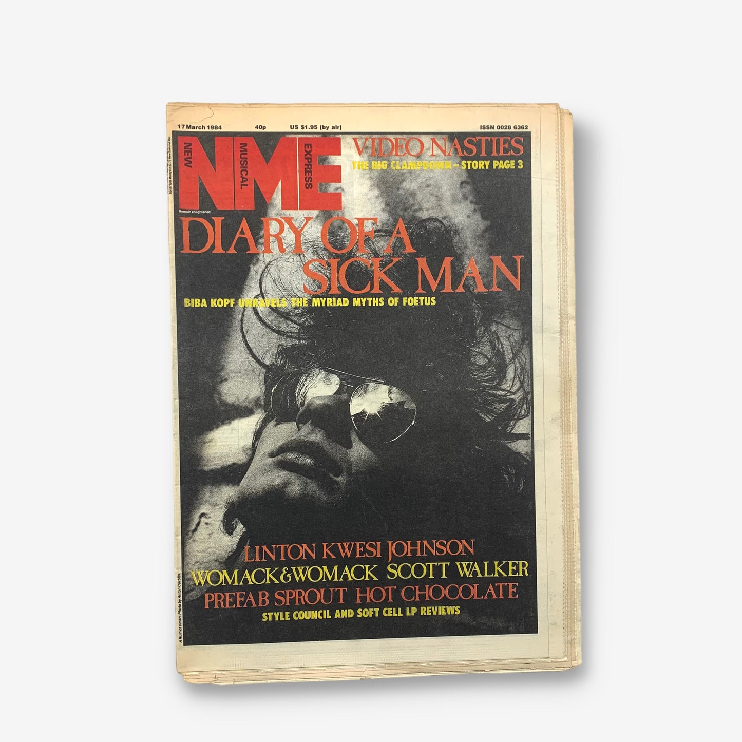 1984 Foetus - Diary Of A Sick Man - NME Magazine