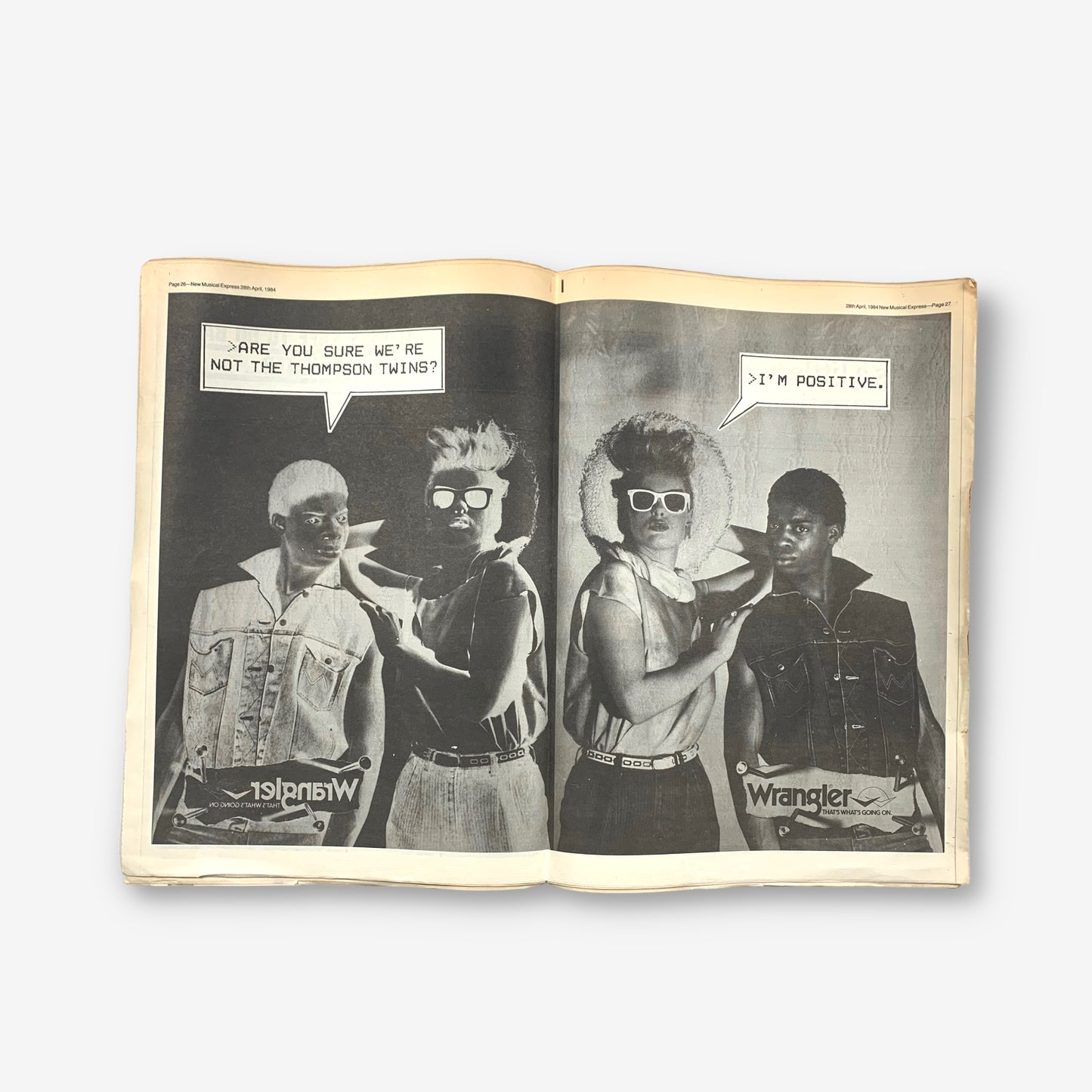 1984 Bananarama - Here Come The Yellowskins - NME Magazine