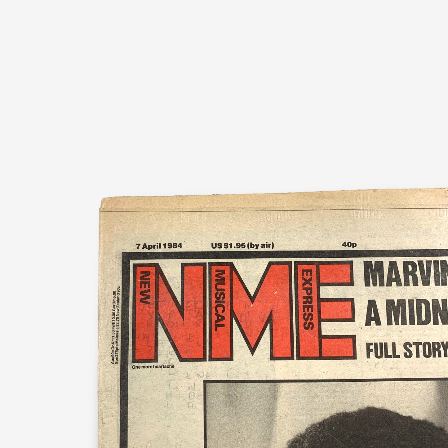 1984 Marvin Gaye Tribute - NME Magazine