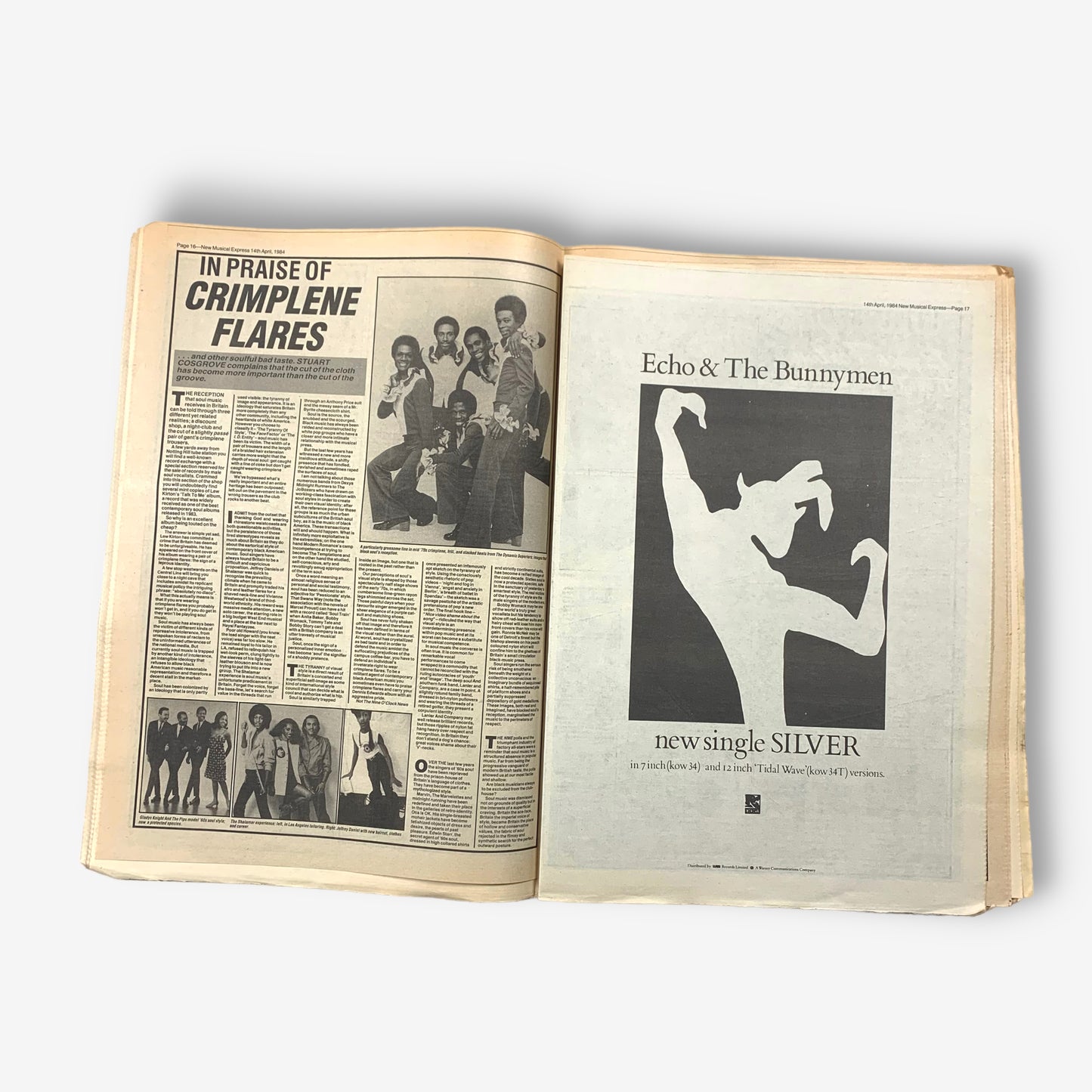 1984 Soul Music Edition - NME Magazine