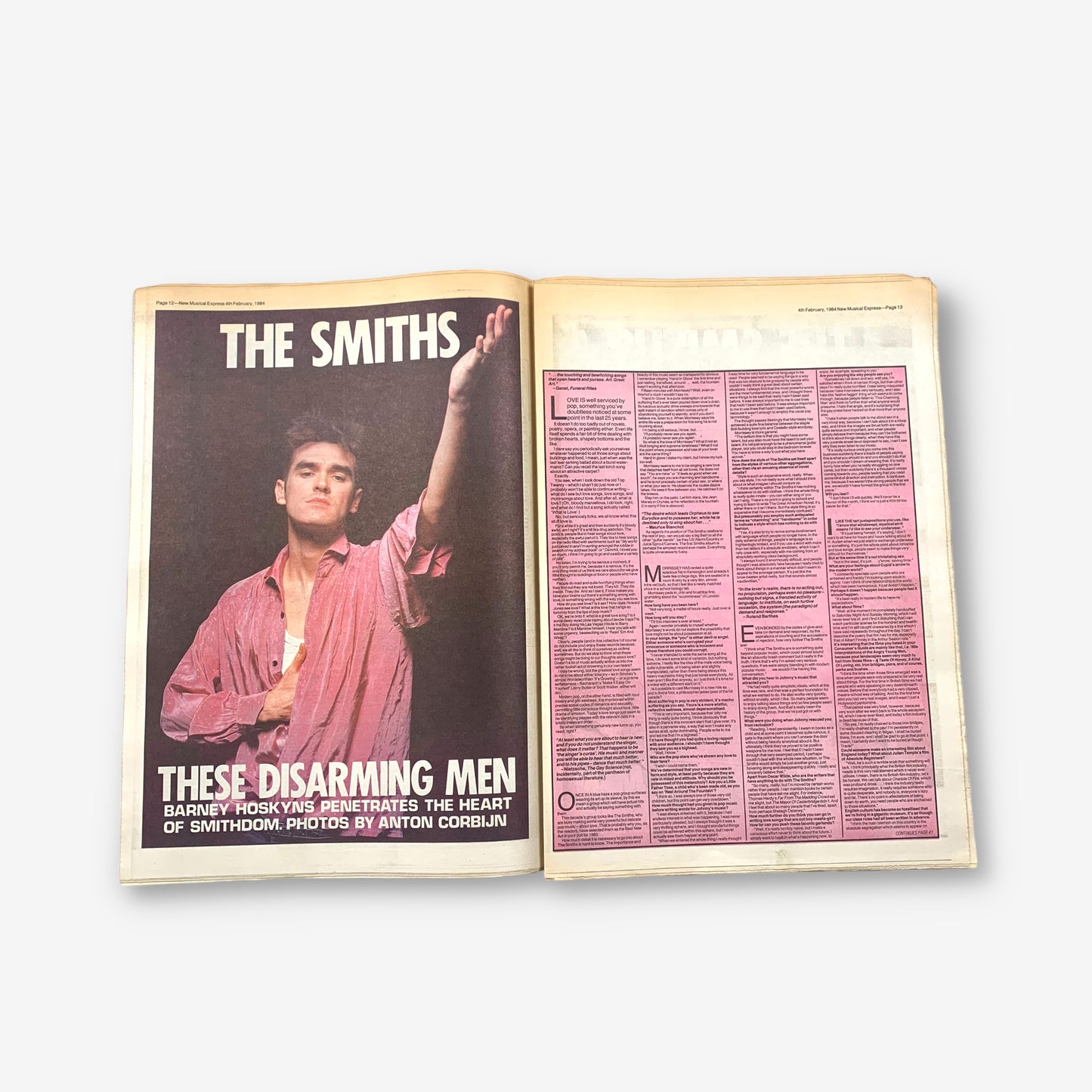 1984 The Smiths - Winning Ways - NME Magazine