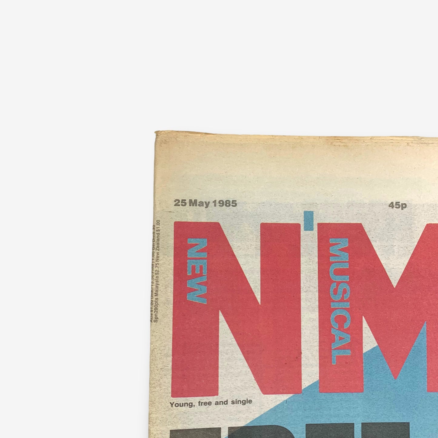 1985 Jimmy Somerville - The Reluctant Star - NME Magazine
