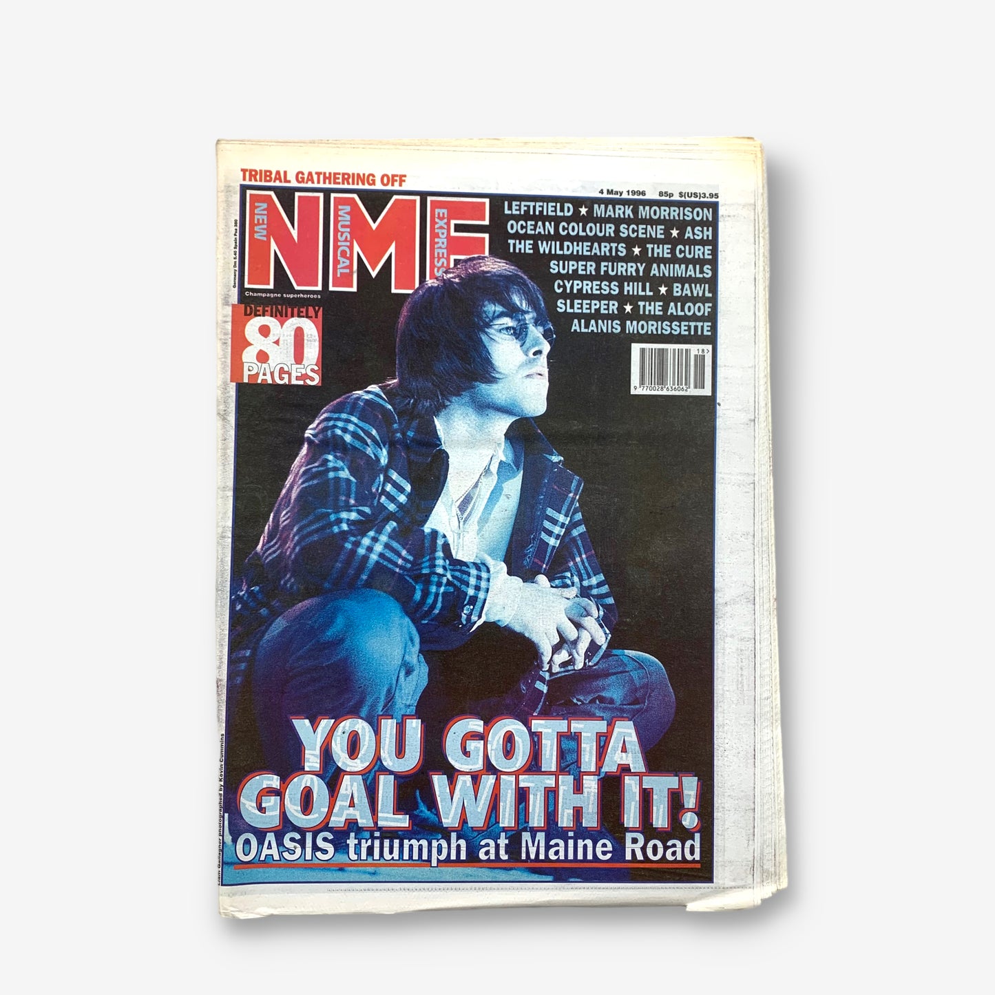 1996 Oasis - You Gotta Goal With It! - NME Magazine