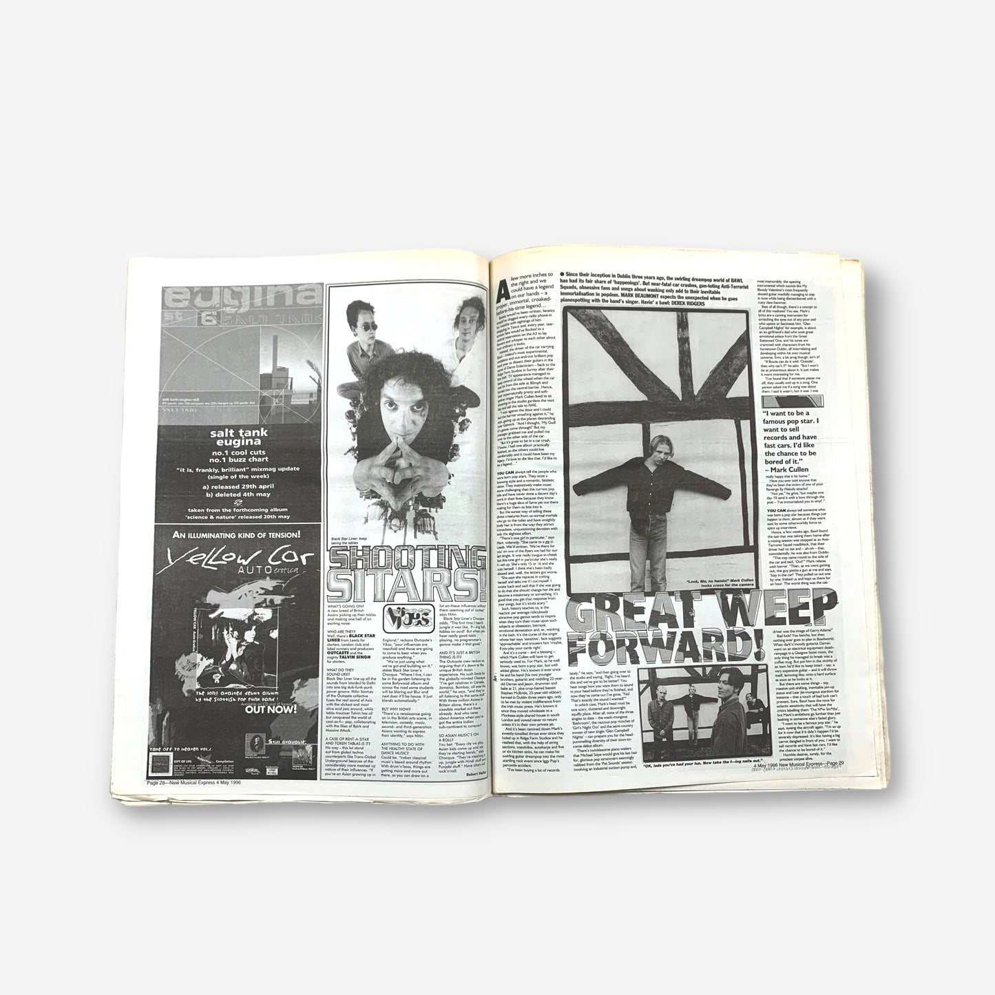 1996 Oasis - You Gotta Goal With It! - NME Magazine