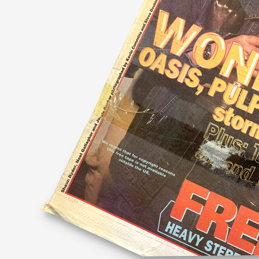 1996 Oasis, Pulp & Black Grape - Wonderhaul! Brat Awards - NME Magazine