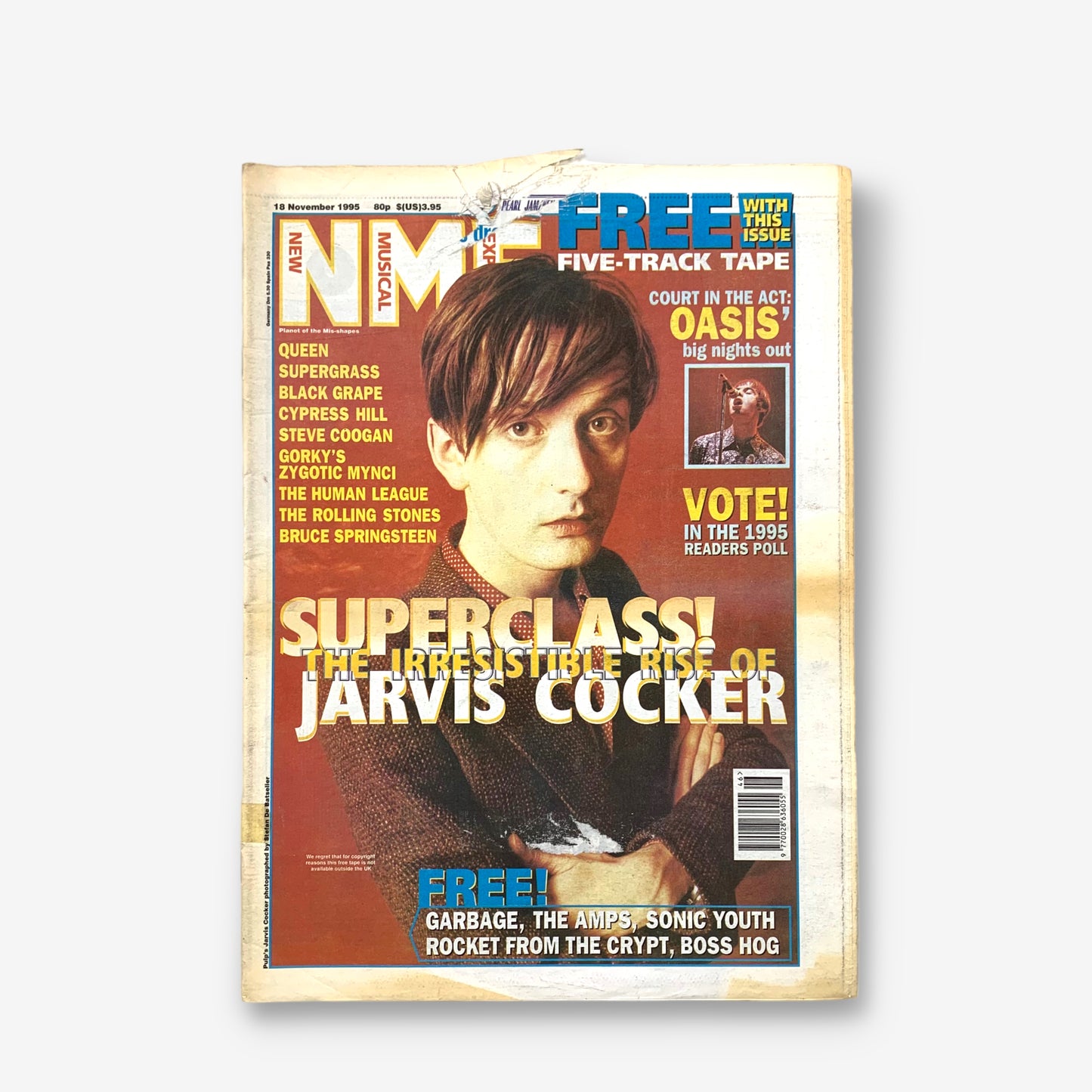 1995 Jarvis Cocker - Superclass! - NME Magazine