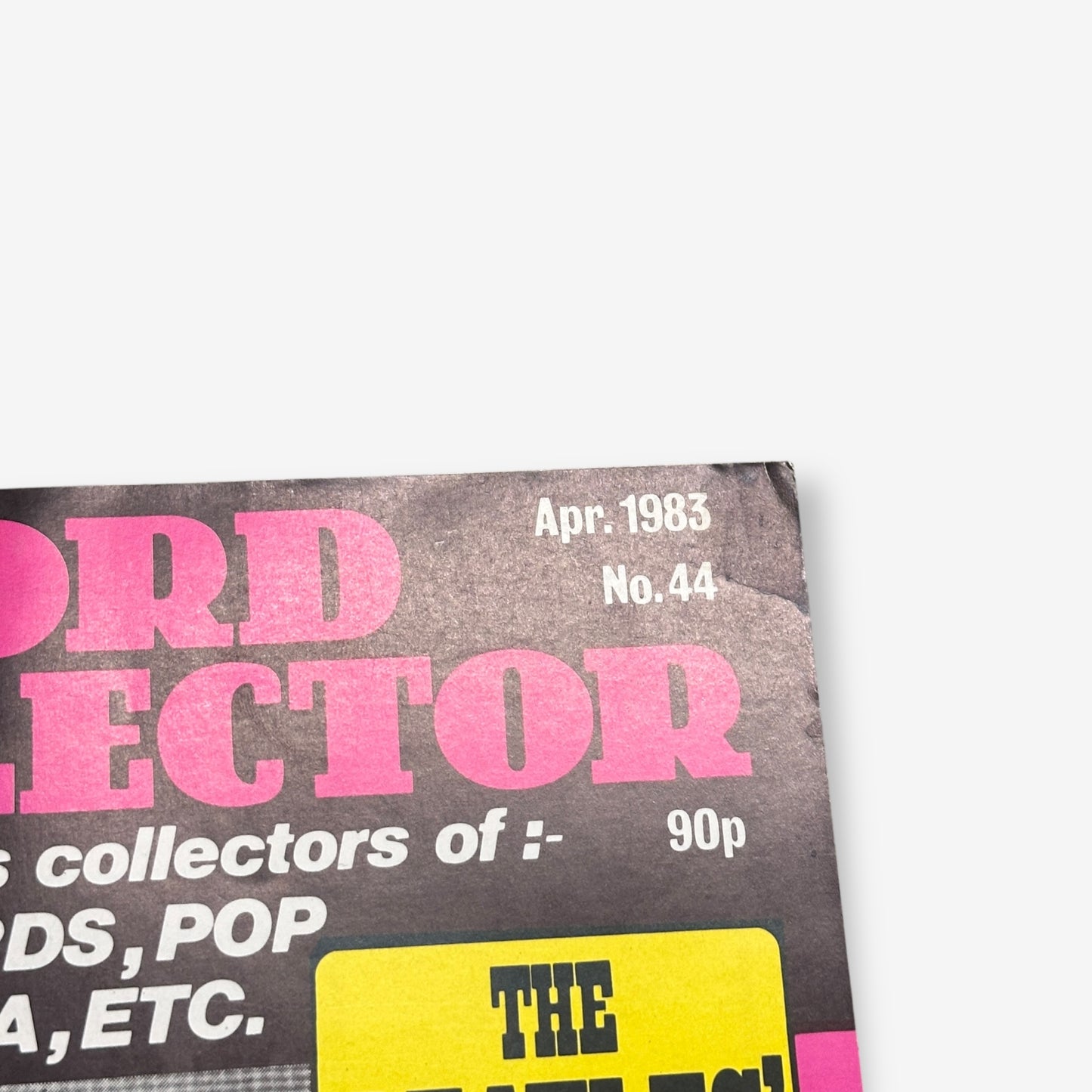 1983 The Beatles - 'Get Back' Sessions - Record Collector Magazine No.44