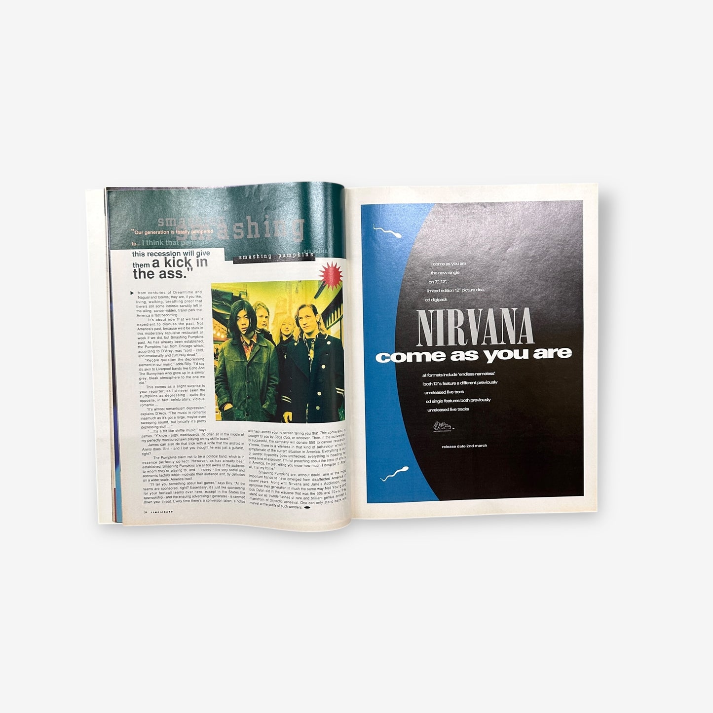 1992 James - The Wedding Present - Lime Lizard Magazine