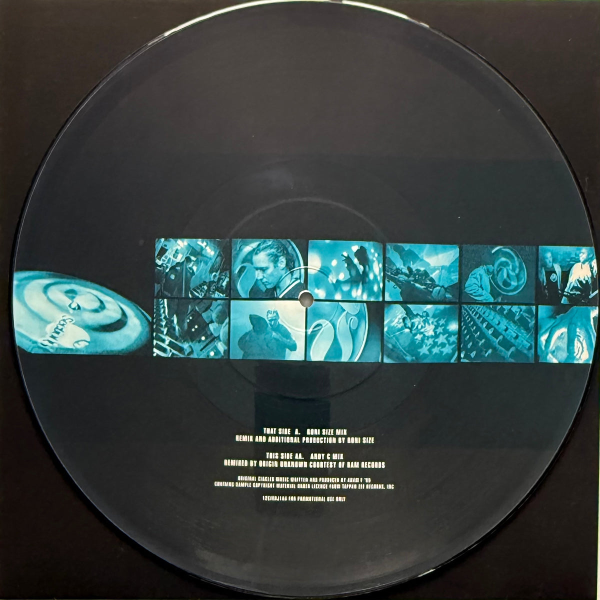 Adam F Circles Promo Ltd Edition Picture Disc