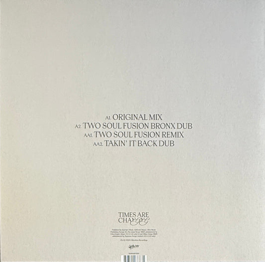 Ben Westbeech feat. RAHH – Times Are Changing (Two Soul Fusion Remixes) (12", 2025)