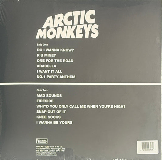 Arctic Monkeys – AM 180g Vinyl LP Indie Rock Classic Gatefold Album