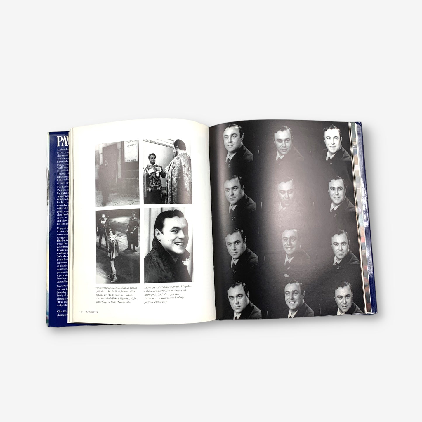 Pavarotti - 'Life with Luciano' - 1992 Hardcover Book (Adua Pavarrotti)