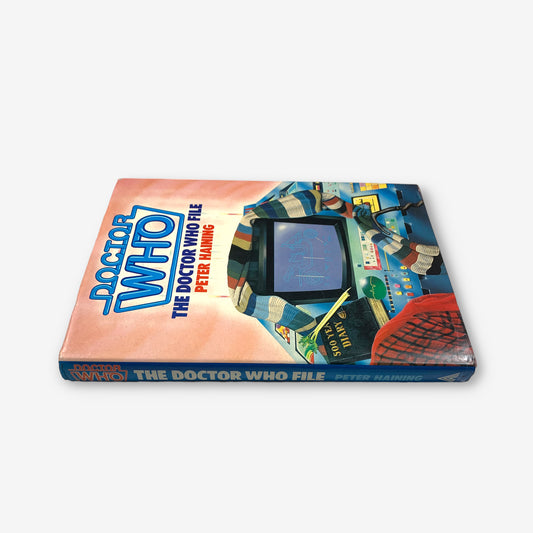Doctor Who - The Doctor Who File - 1986 Hardback Book (Peter Haining)