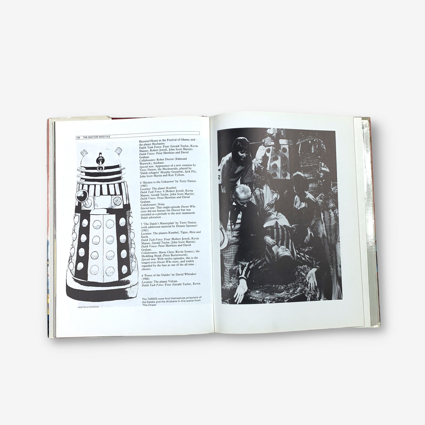 Doctor Who - The Doctor Who File - 1986 Hardback Book (Peter Haining)