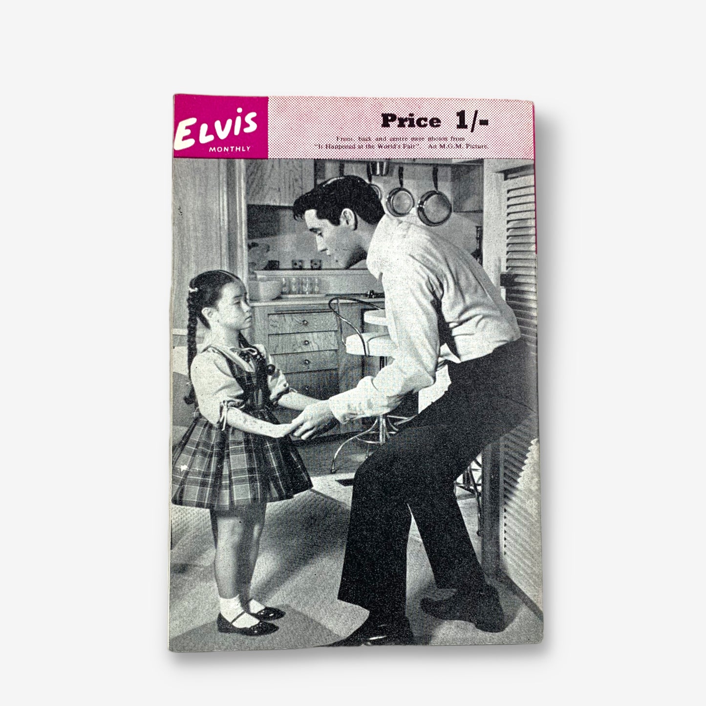 Elvis Monthly Issue 6 - 1963 Elvis Presley A6 Paper Magazine