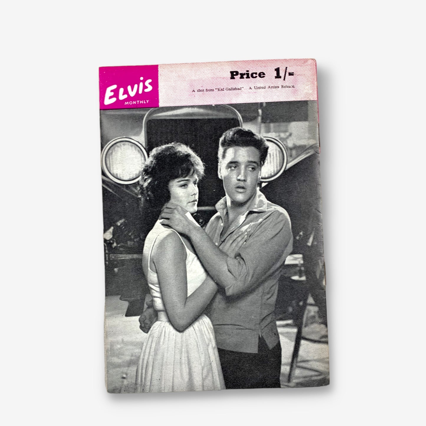 Elvis Monthly Issue 9 - 1962 Elvis Presley A6 Paper Magazine