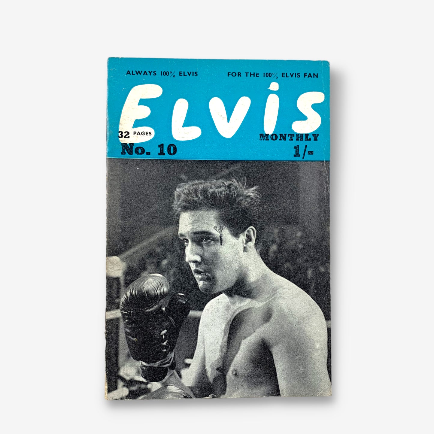 Elvis Monthly Issue 10 - 1962 Elvis Presley A6 Paper Magazine