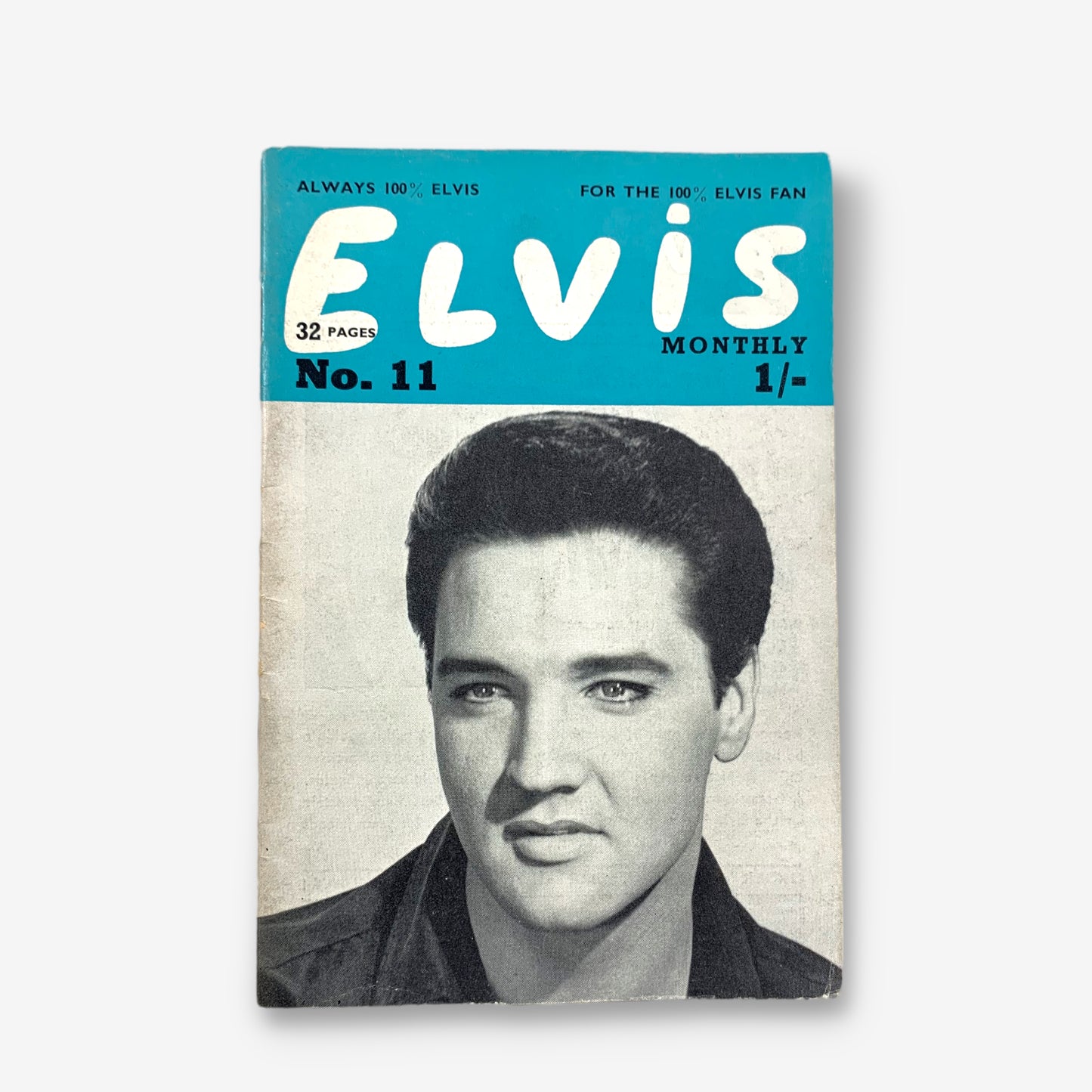 Elvis Monthly Issue 11 - 1963 Elvis Presley A6 Paper Magazine