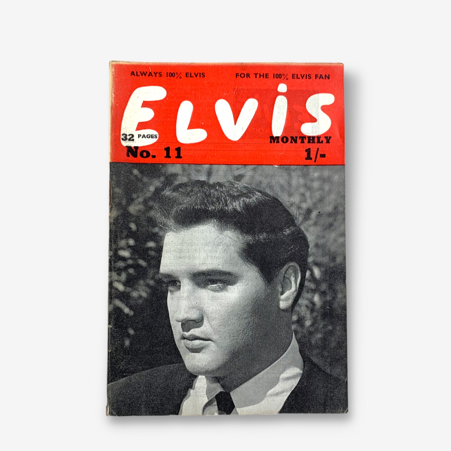 Elvis Monthly Issue 11 - 1962 Elvis Presley A6 Paper Magazine