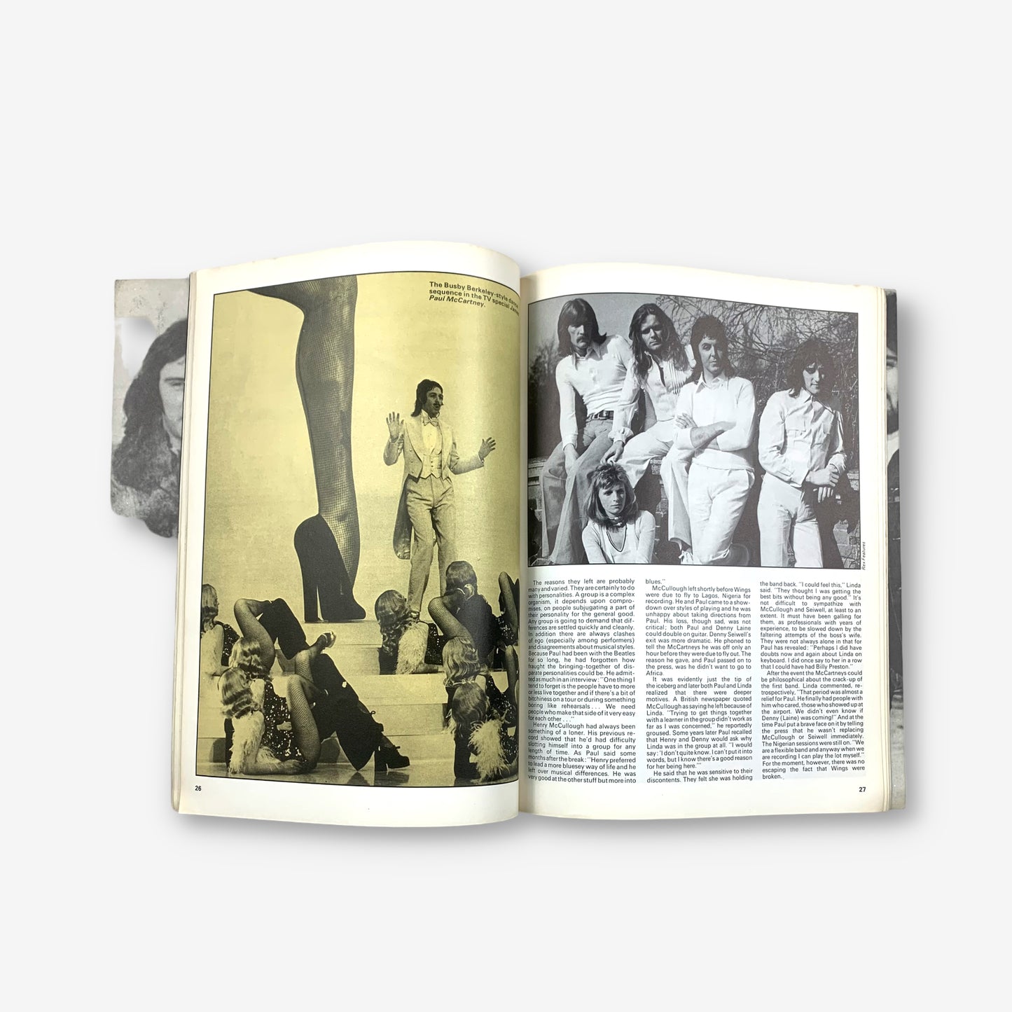 Paul McCartney & Wings 1977 Book (Jeremy Pascal)