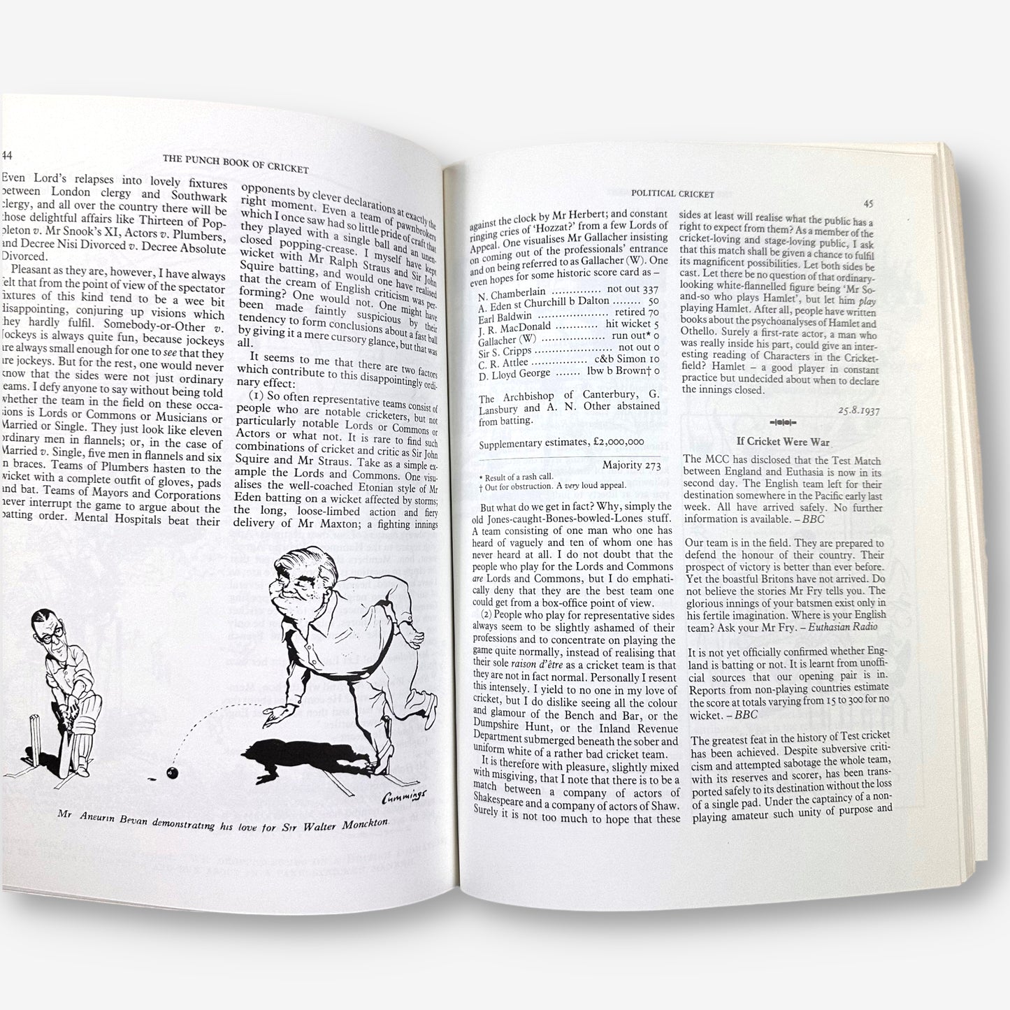 The Punch Book of Cricket - 1985 (David Rayvern Allen)