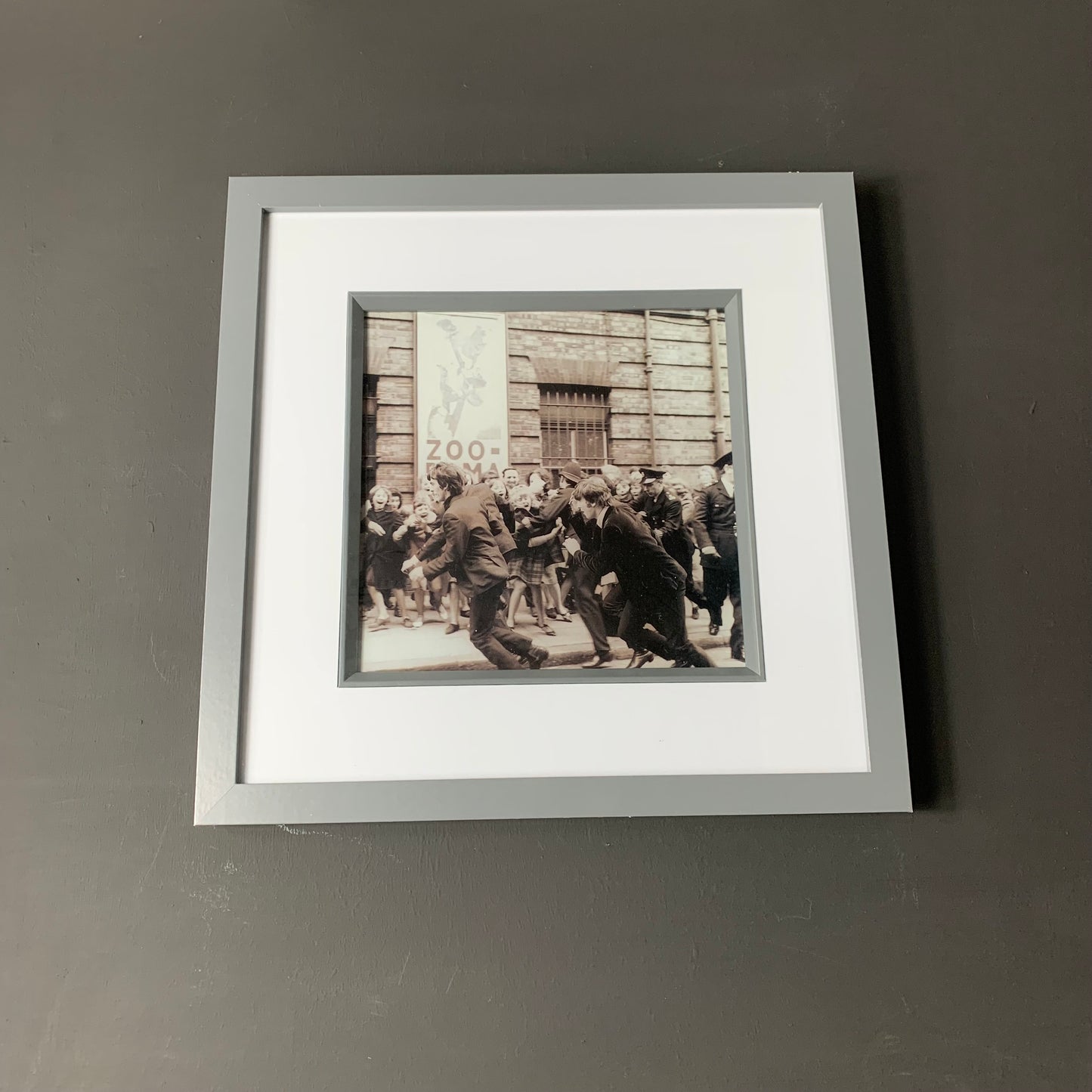 The Beatles - Original Framed Magazine Print 8x8"