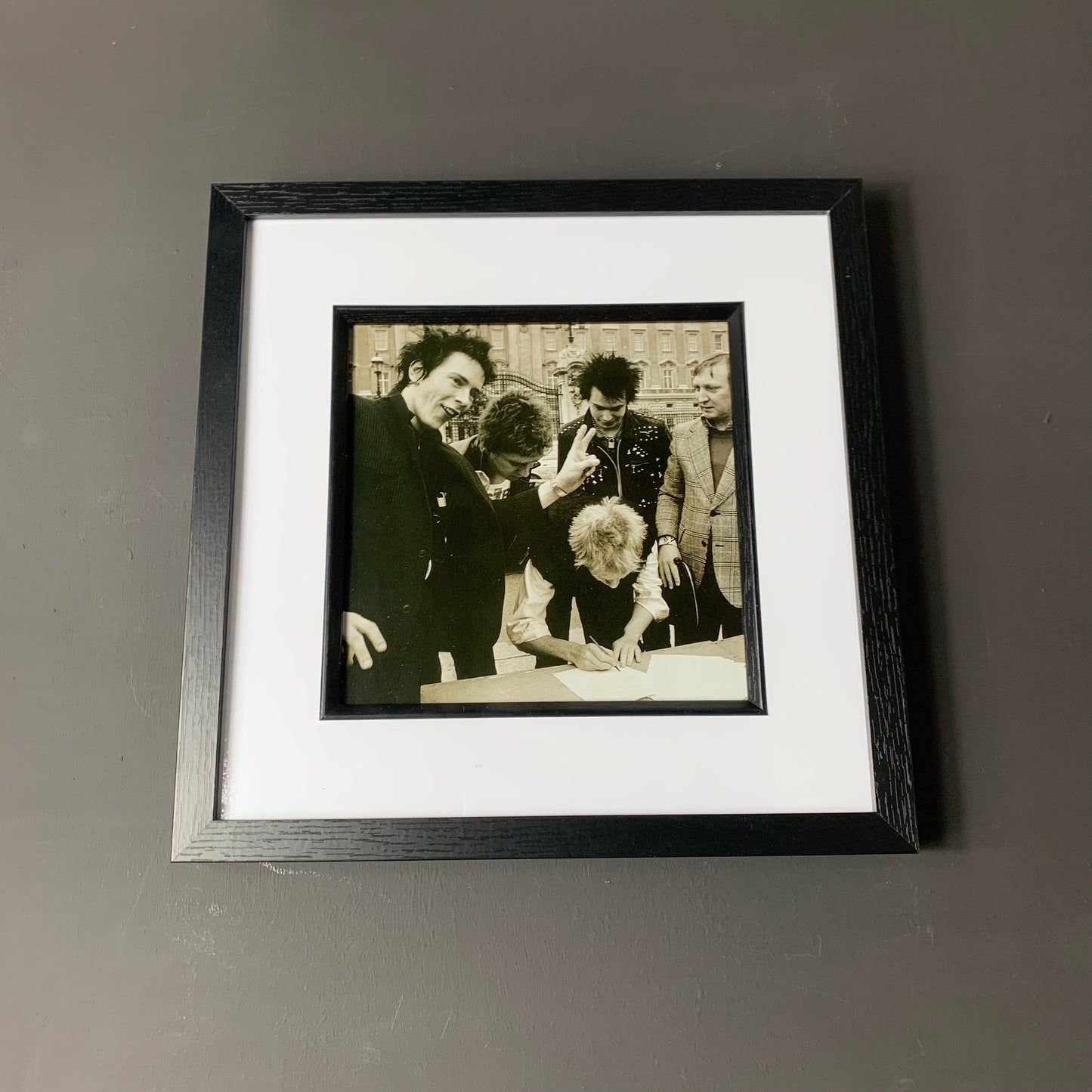 The Sex Pistols - Original Framed Magazine Print 8x8"