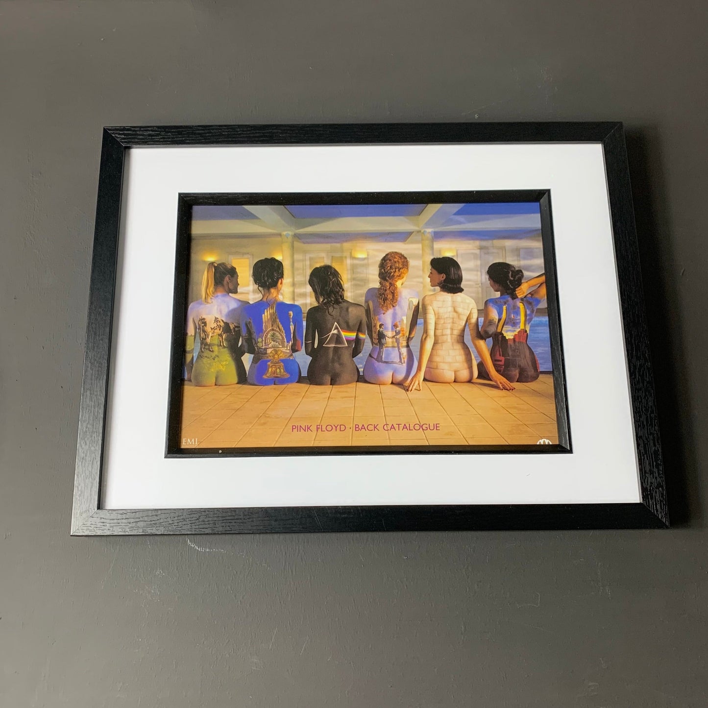 Pink Floyd - Back Catalogue - Original Framed Magazine Print A4