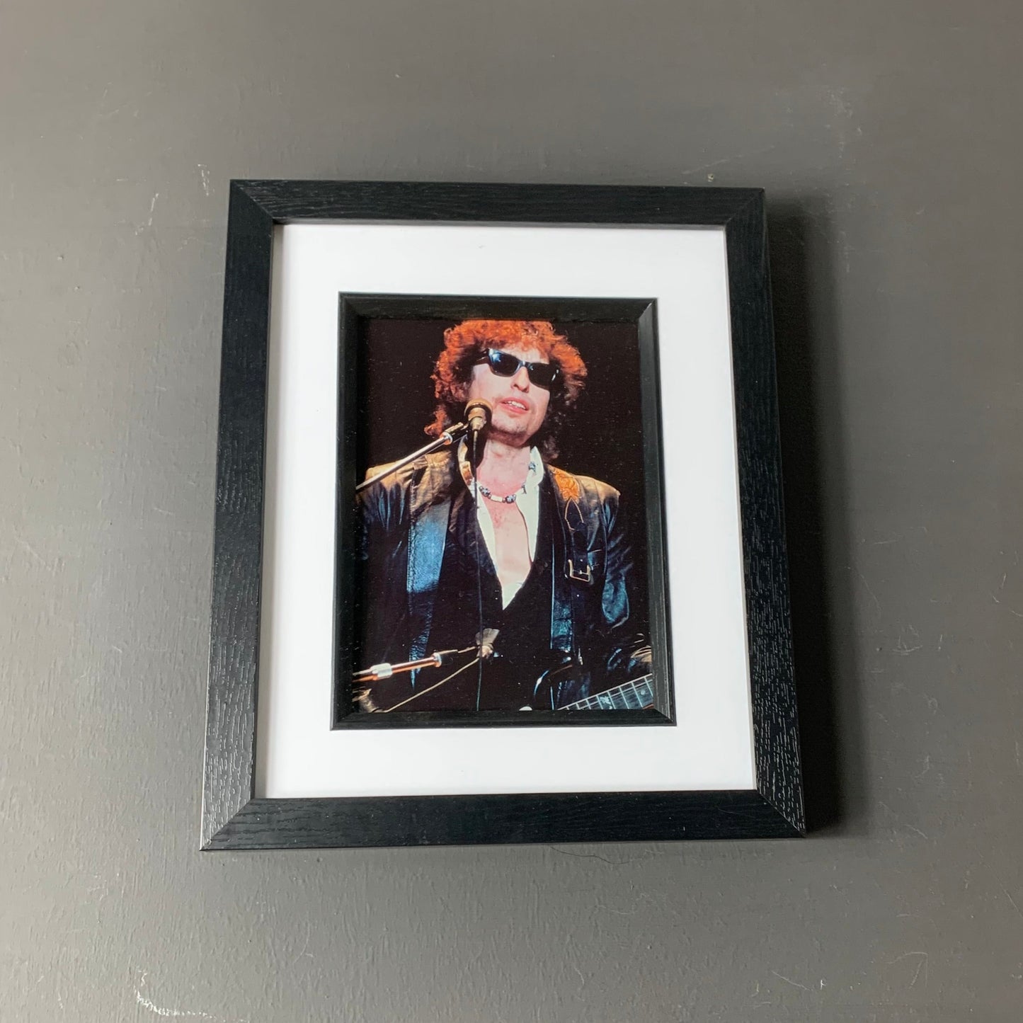 Bob Dylan - Original Framed Magazine Print 5x7"