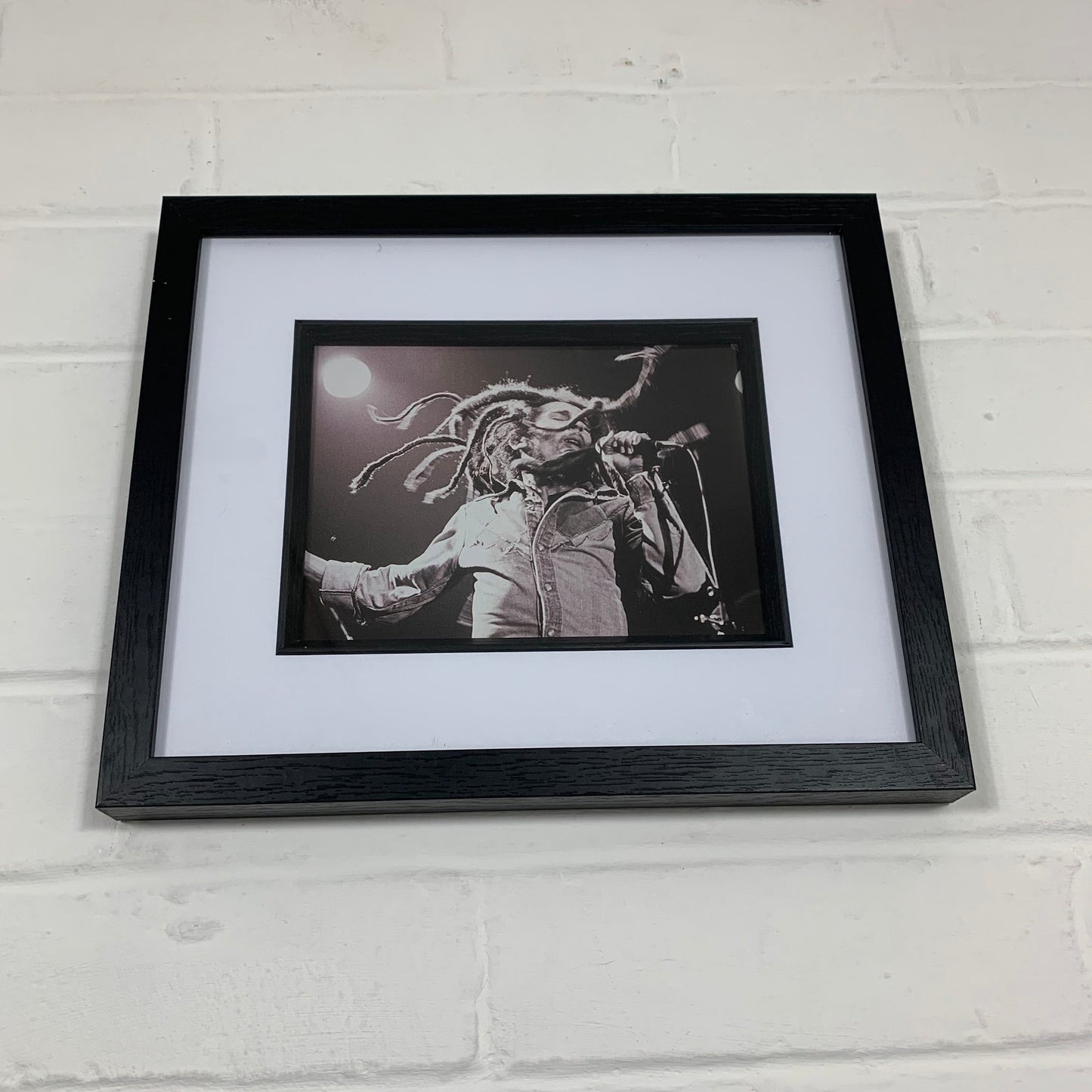Bob Marley - Original Framed Magazine Print 8x6"