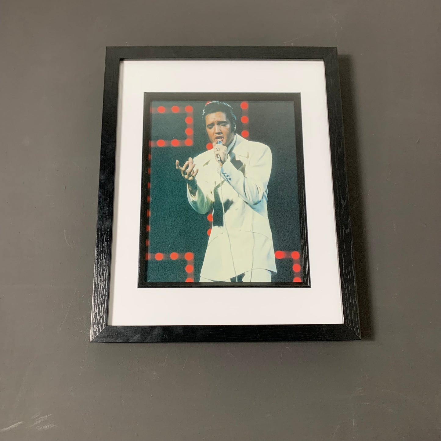 Elvis Presley - Original Framed Magazine Print 8x10"