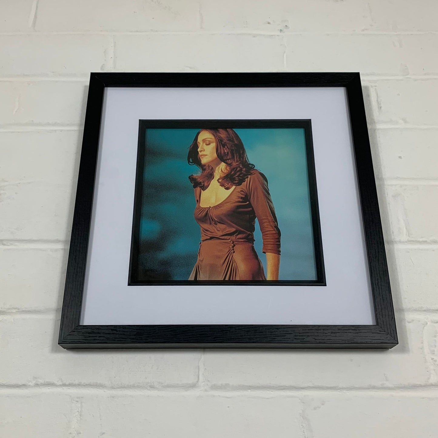 Madonna - Original Framed Magazine Print 8x8"