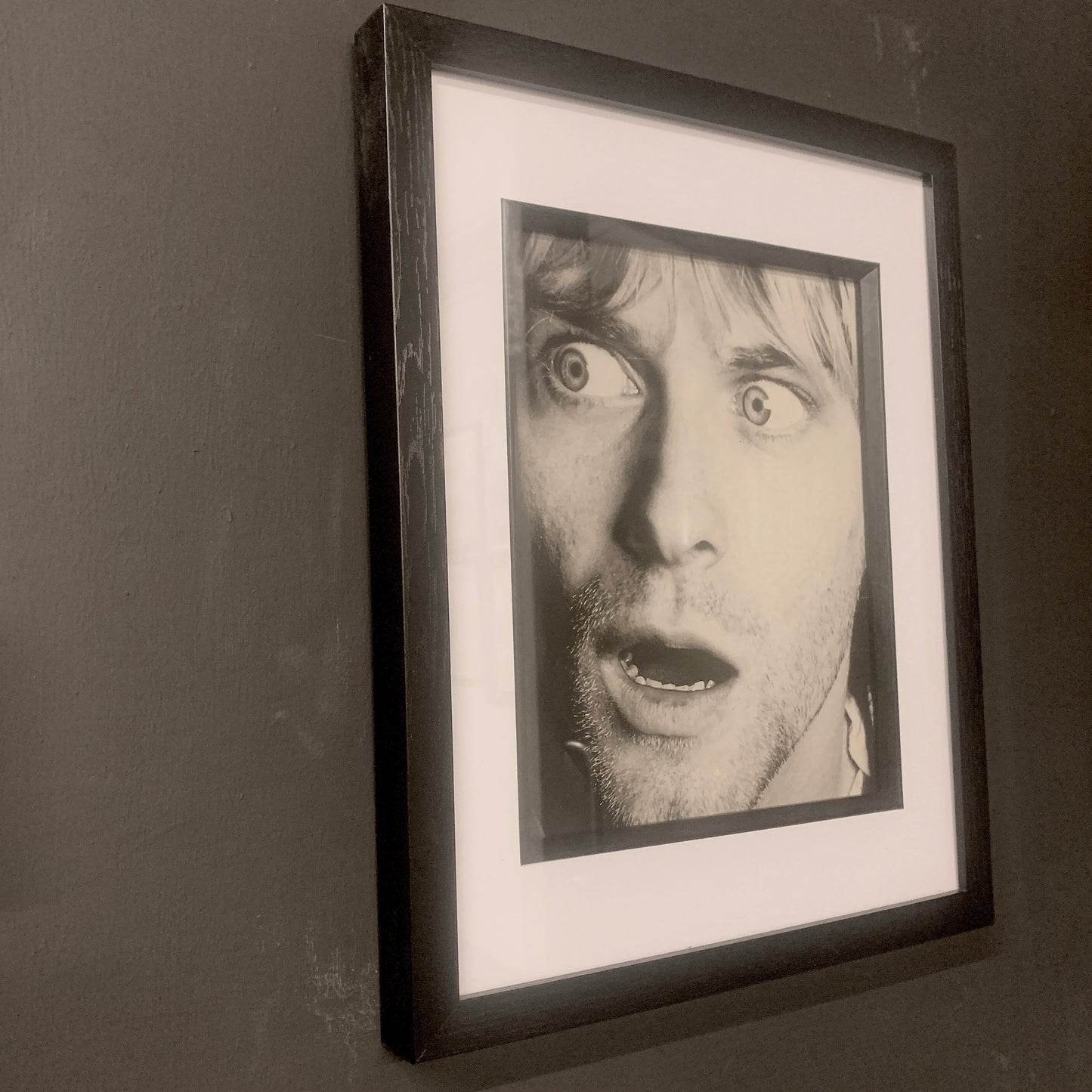 Nirvana - Kurt Cobain - Original Framed Magazine Print 8x10"