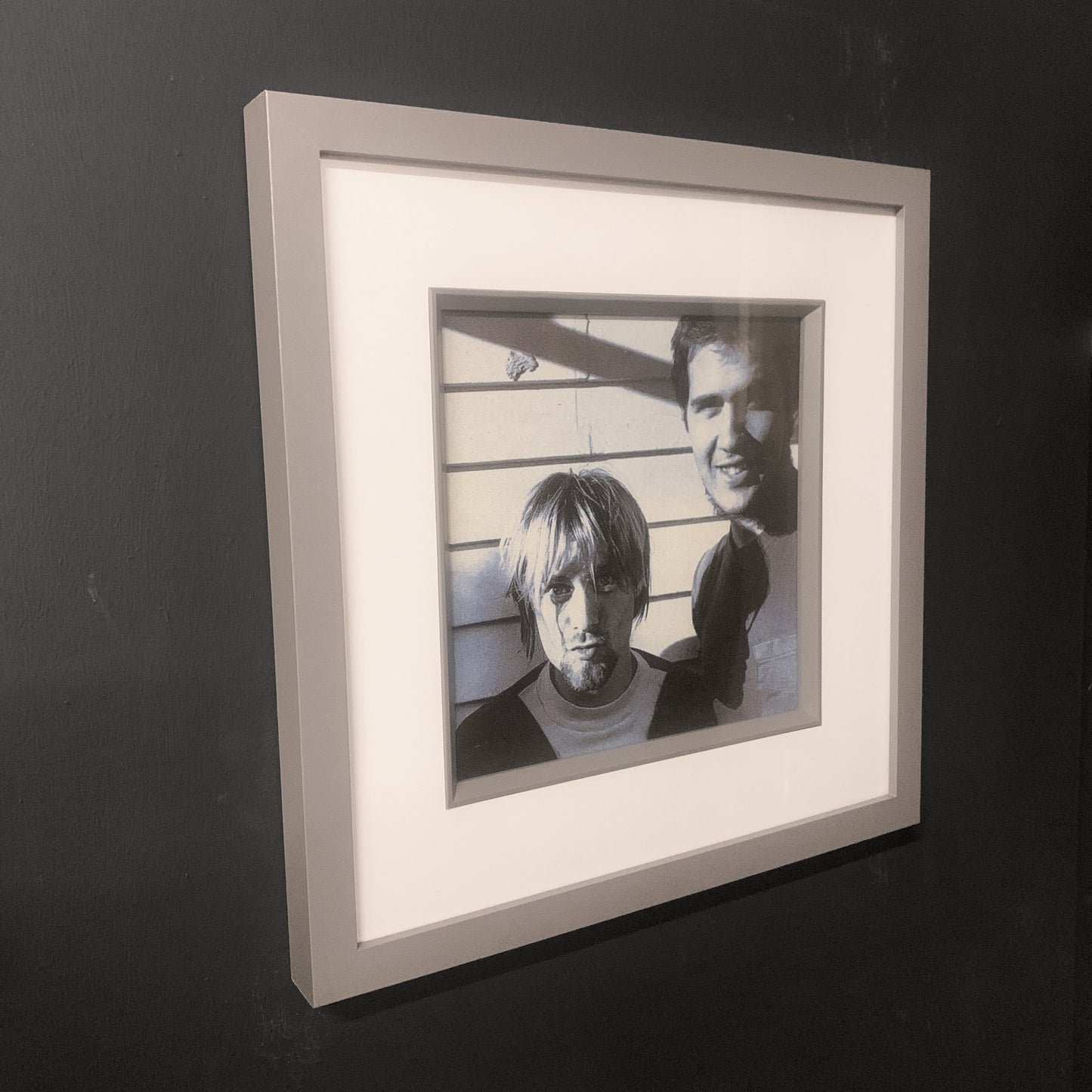 Nirvana - Kurt Cobain & Krist Novoselic - Original Framed Magazine Print 8x8"