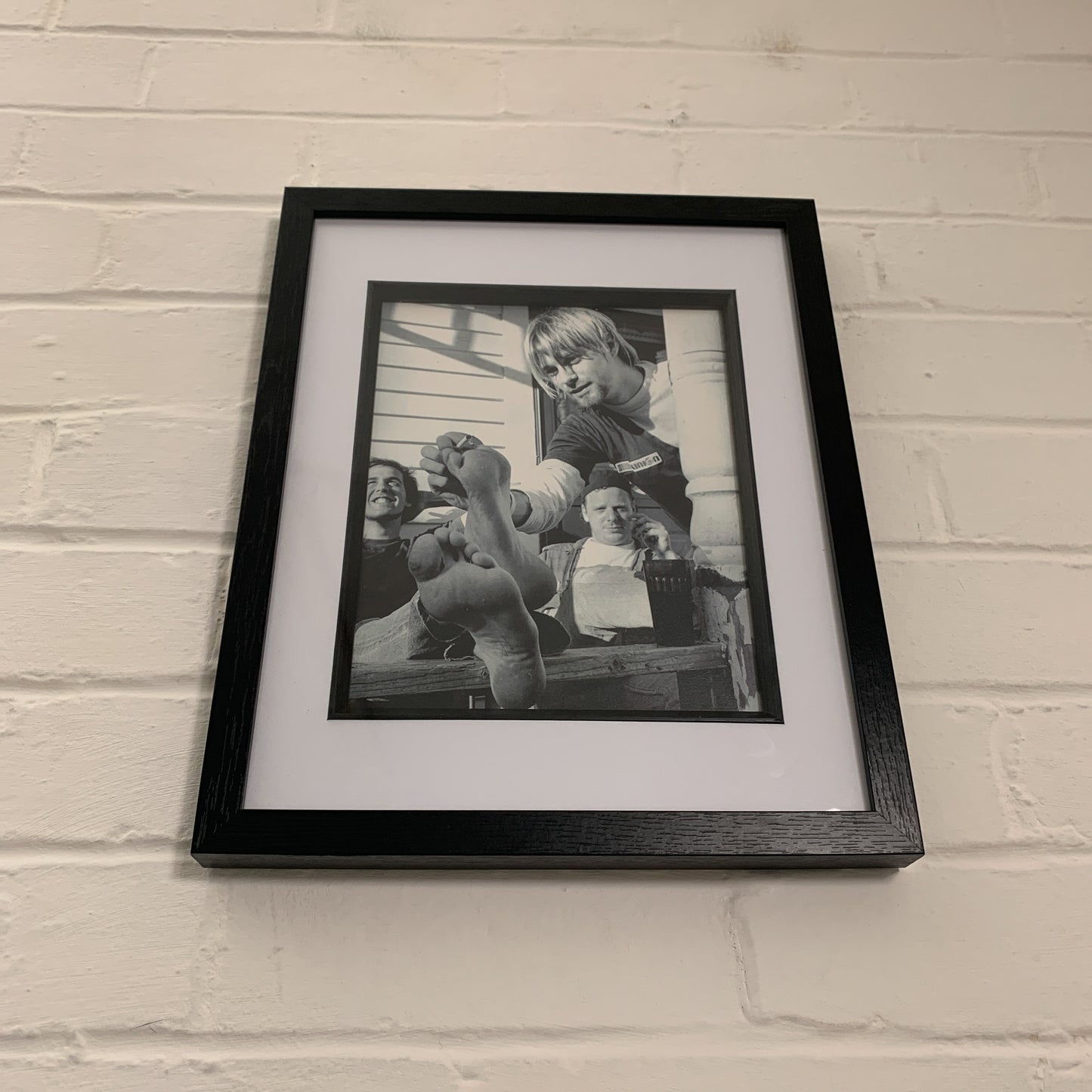 Nirvana Portrait - Original Framed Magazine Print 8x10"
