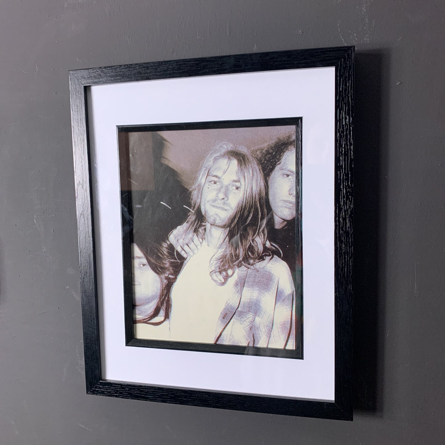 Nirvana - Portrait - Original Framed Magazine Print 8x10"