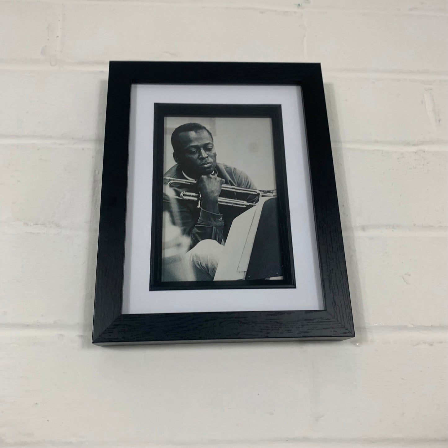 Miles Davis - Original Framed Magazine Print 4x6"