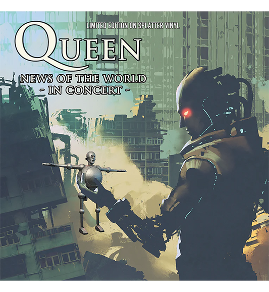 Queen – News of the World in Concert: Live in Houston, 1977 (Limited Edition 12-Inch Album on Green/Black Splatter Vinyl)