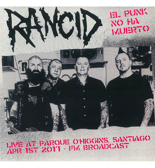 Rancid – El Punk No Ha Muerto!: Live in Santiago, 2011 (Limited Edition 12-Inch Album on Red/White Vinyl)