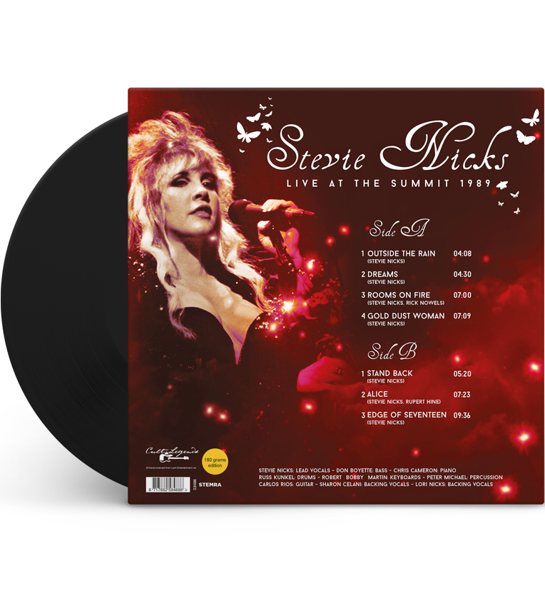 Stevie Nicks – Live at The Summit 1989 (12-Inch Album on 180g Vinyl)