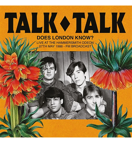 Talk Talk – Does London Know? Live at the Hammersmith Odeon, 1986 (Limited Edition 12-Inch Album on Transparent Teal Vinyl)