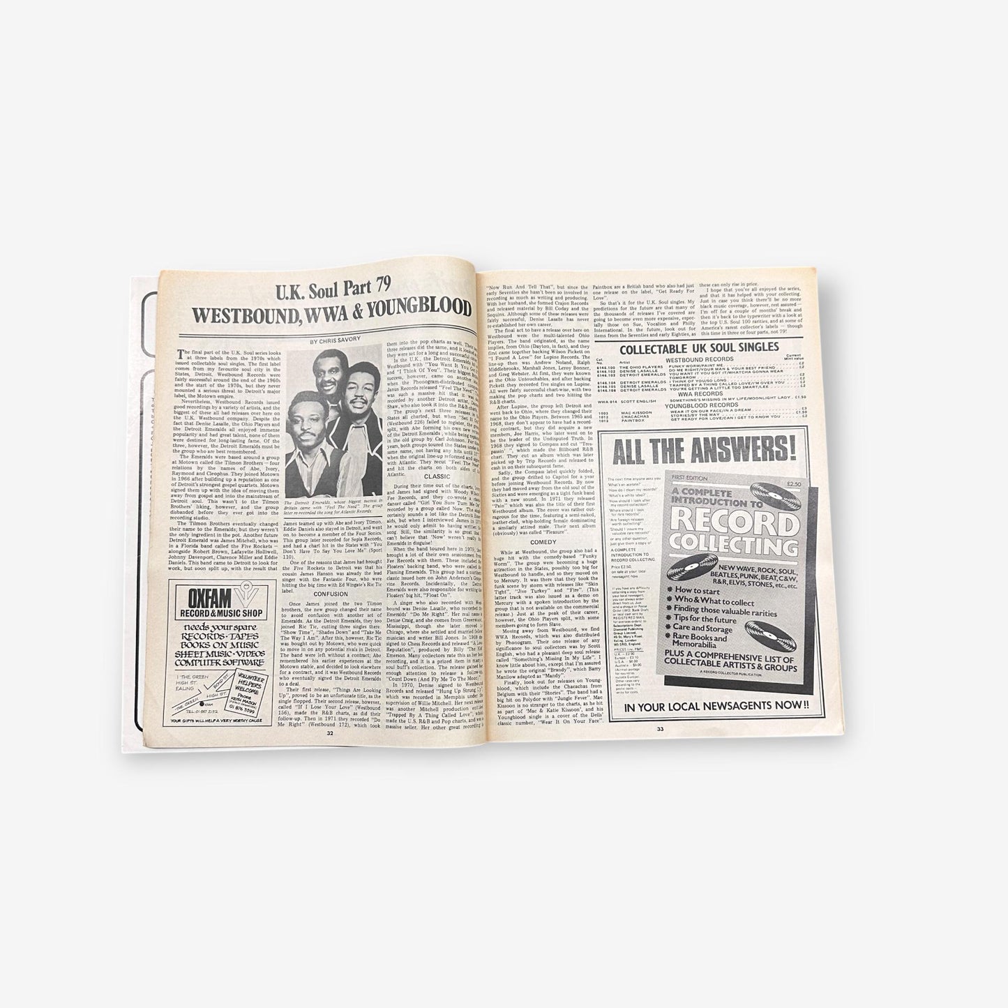 1986 John Lennon - A Trip Into The Archives - Record Collector Magazine No. 88