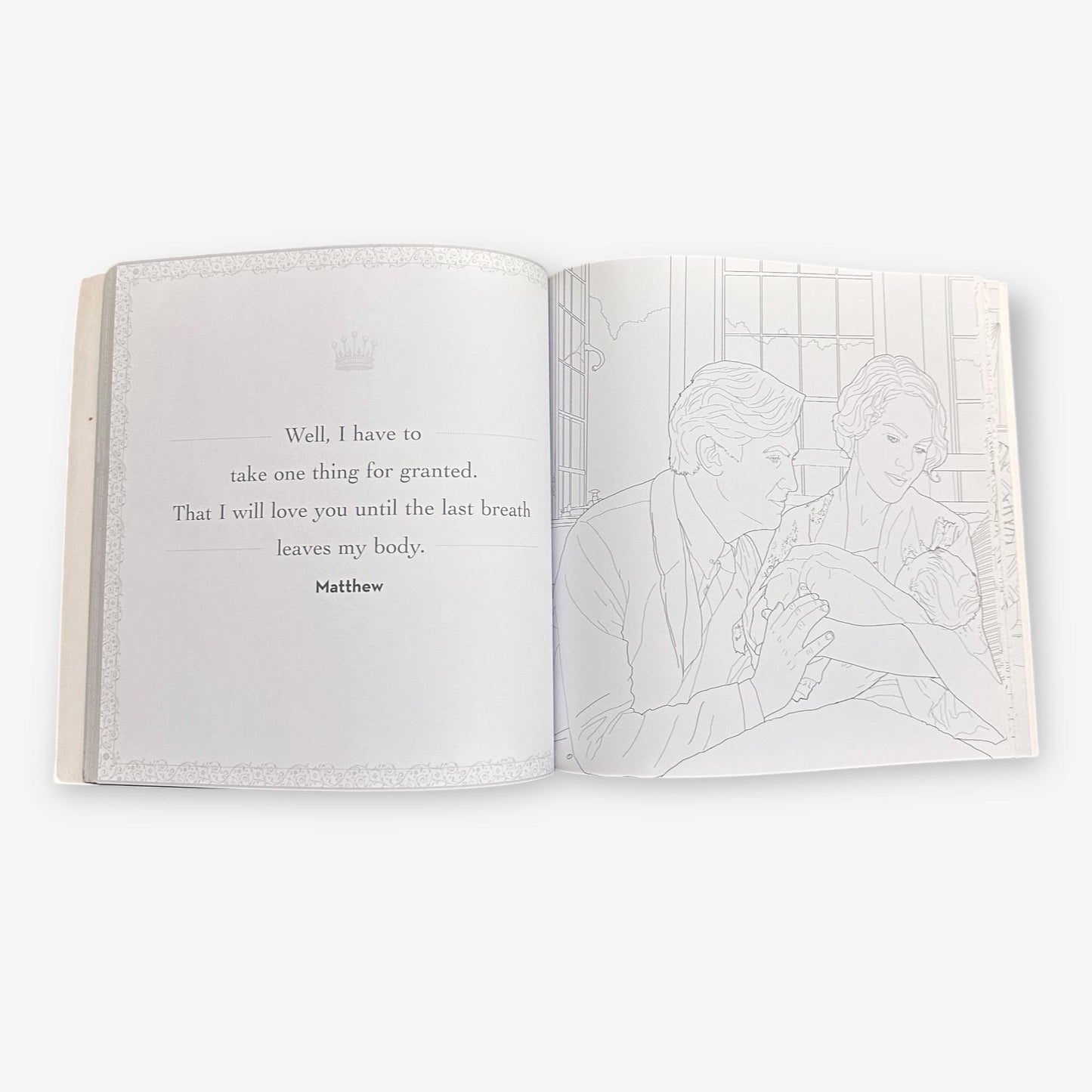 Downtown Abbey - The Official Colouring Book - Paperback Adult Colouring Book (Gwen Burns) 2017