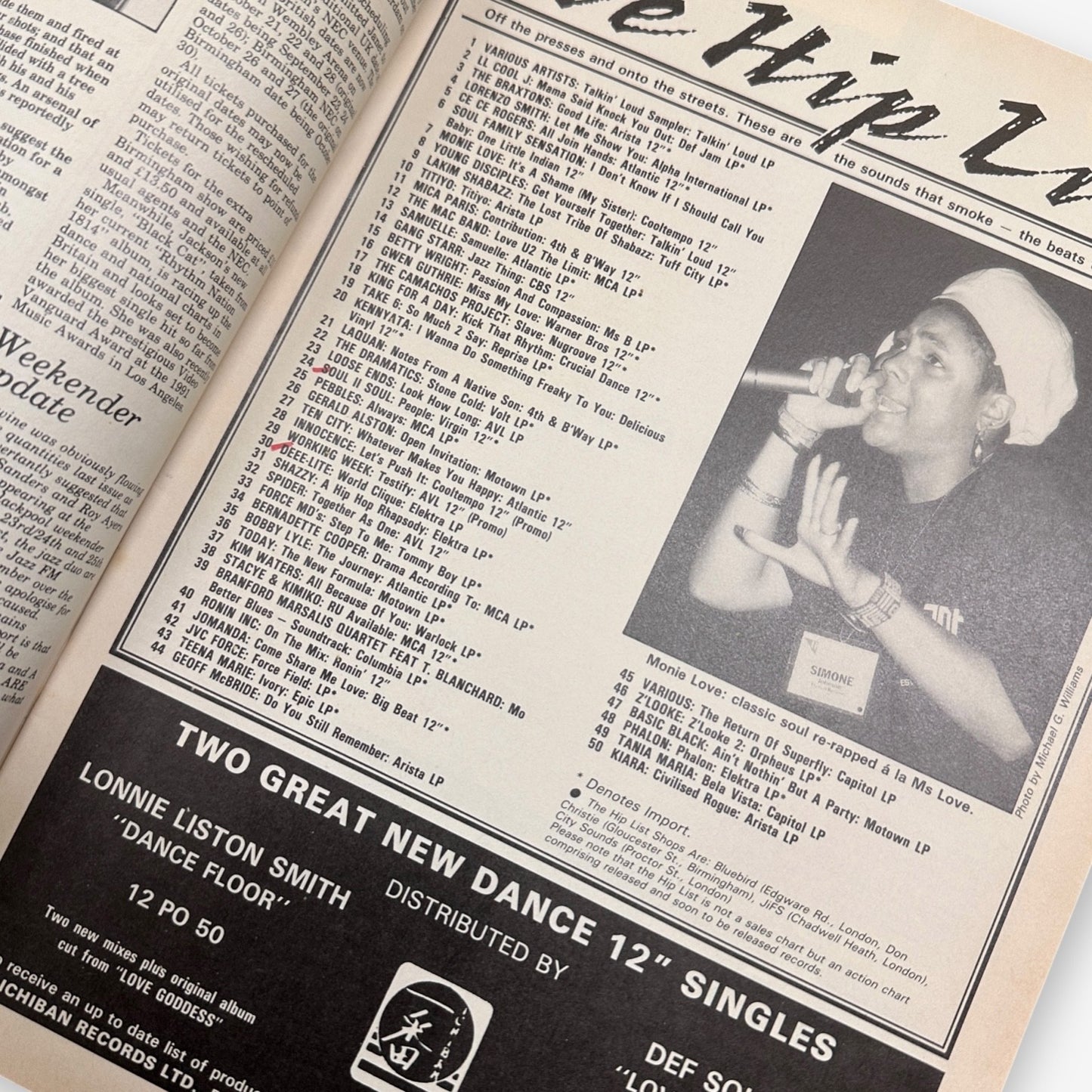 1990 The Time - Blues & Soul Magazine Issue 570